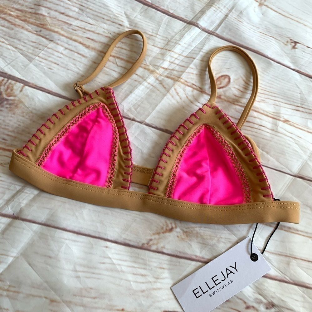 NWT Ellejay Bikini Top XS